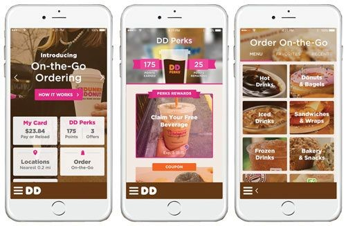 dunkin mobile ordering